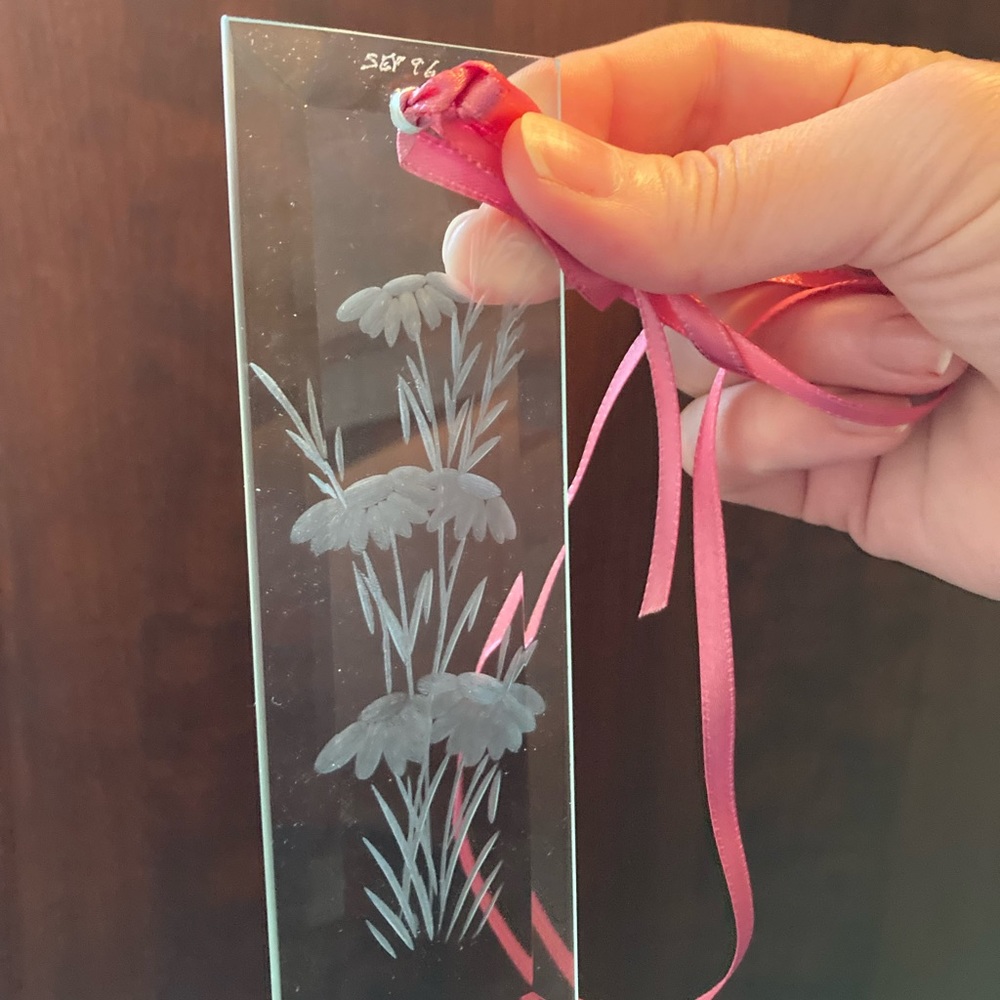 Set of 3 fine crystal sun catchers